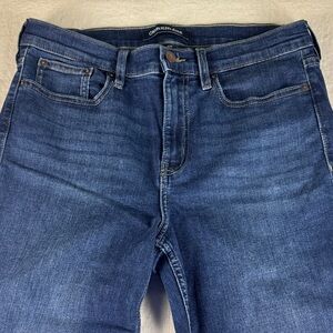 Calvin Klein Women's Dark Blue Straight Leg Jeans 10/30